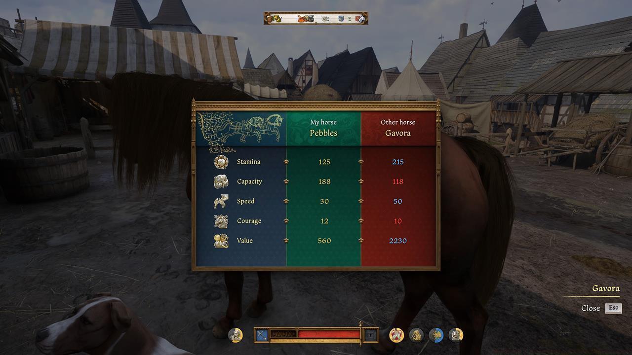 Where to buy a horse and how to check a mount's stats