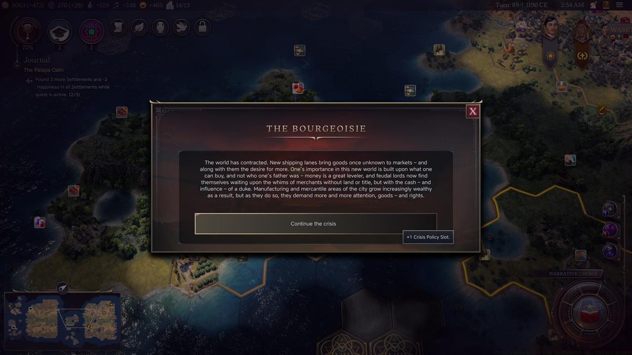 Exploration Age Crisis Events