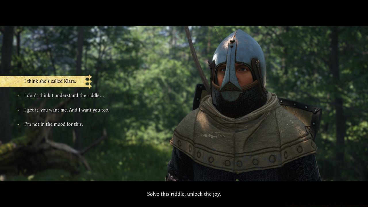 Part 1B: Back in the Saddle - Klara's riddle and first love scene