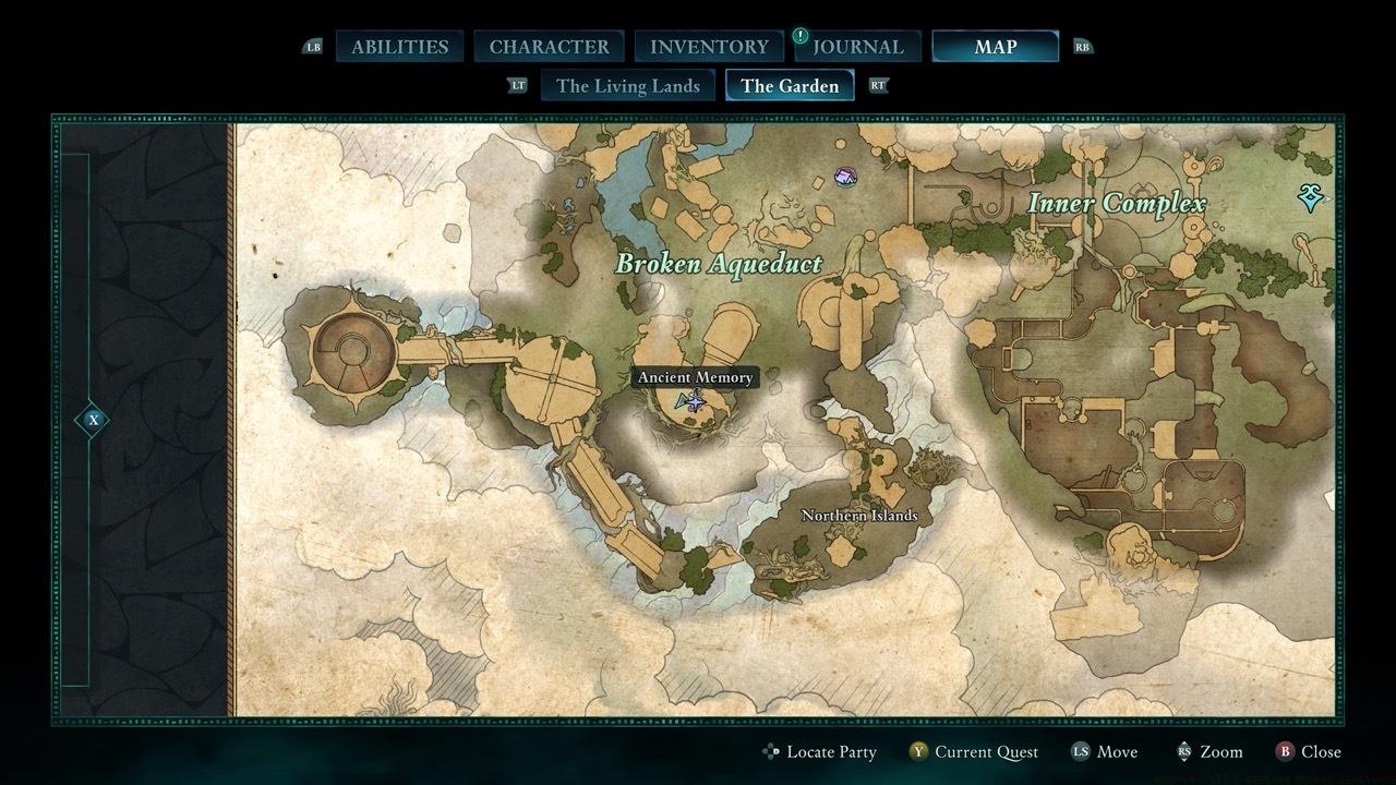 The final Ancient Memory can be found in the Broken Aqueduct.