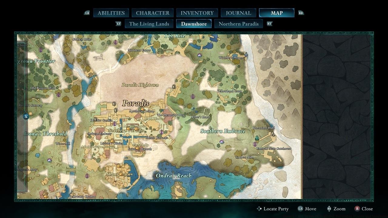 The final totem piece can be found in Usher's Hand.