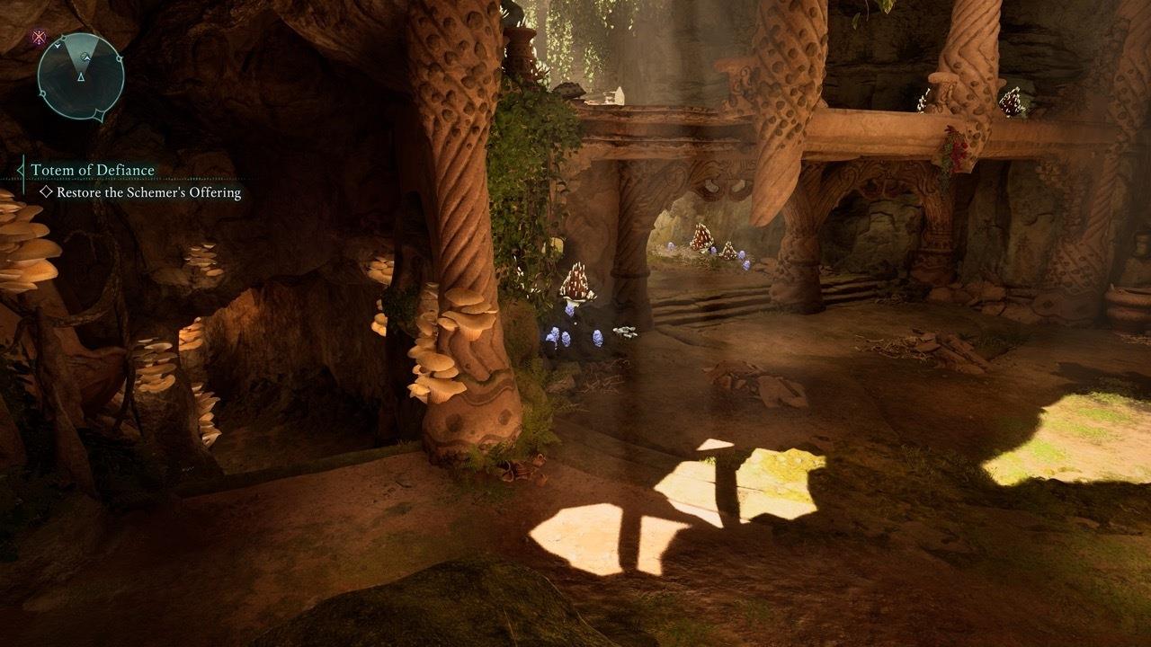 Head down the stairs in the left part of this image.