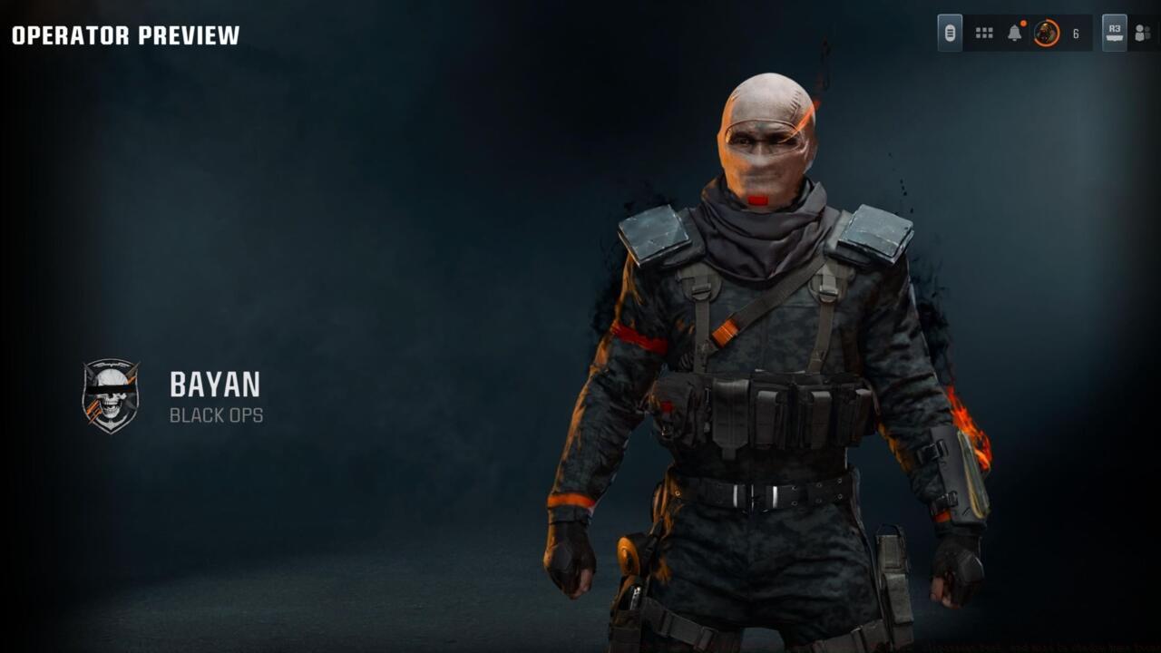 Bonus Reward - BlackCell operator skin
