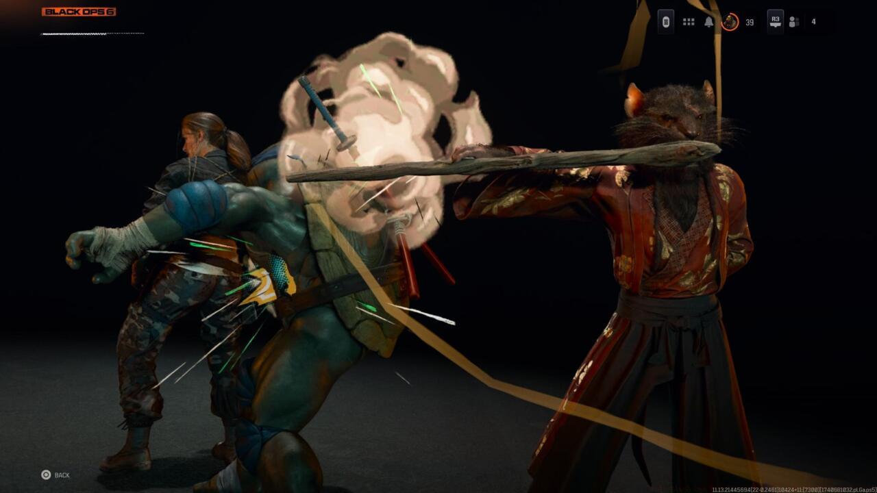 Sensei's Support - Finishing move