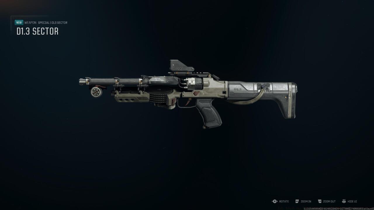 D1.3 Sector - Special weapon unlock