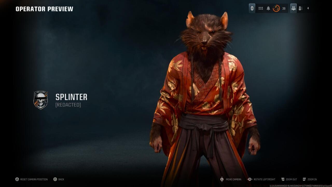 Splinter - Operator unlock