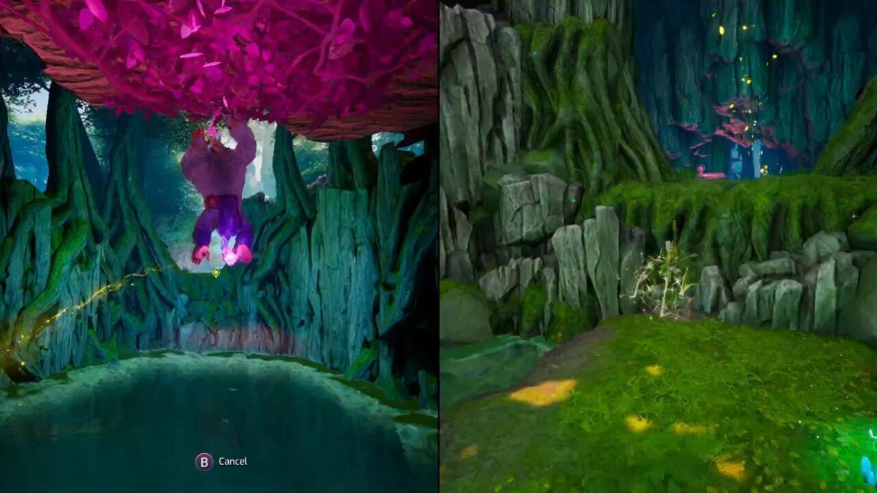 Some sections require quick shapeshifting