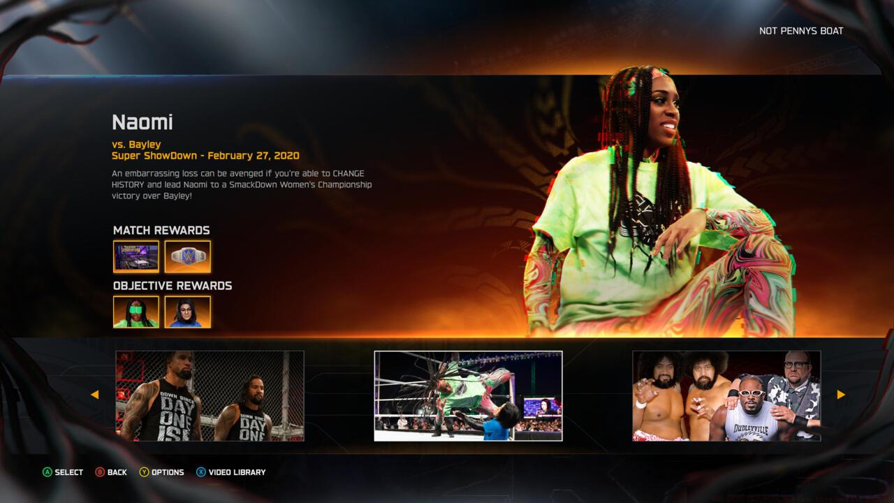 Naomi vs. Bayley - Super ShowDown 2020