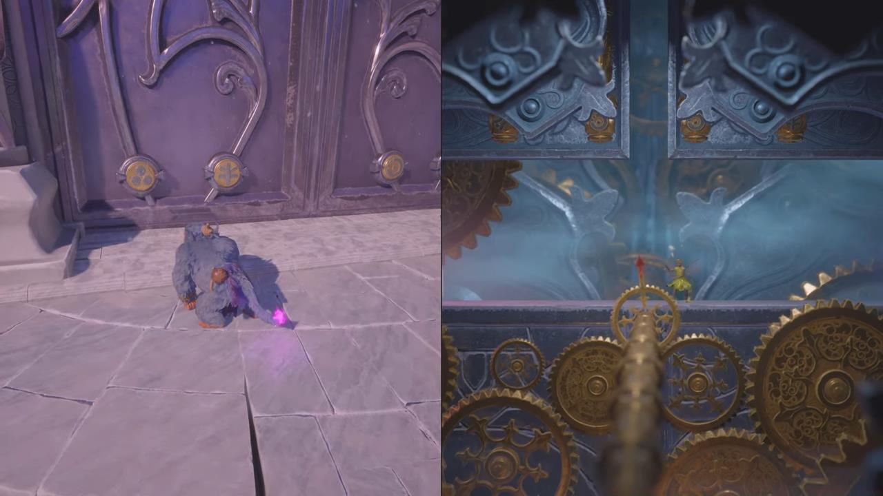Ice King Palace door puzzle