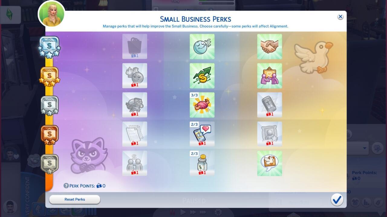 5. Level up renown and use your perks