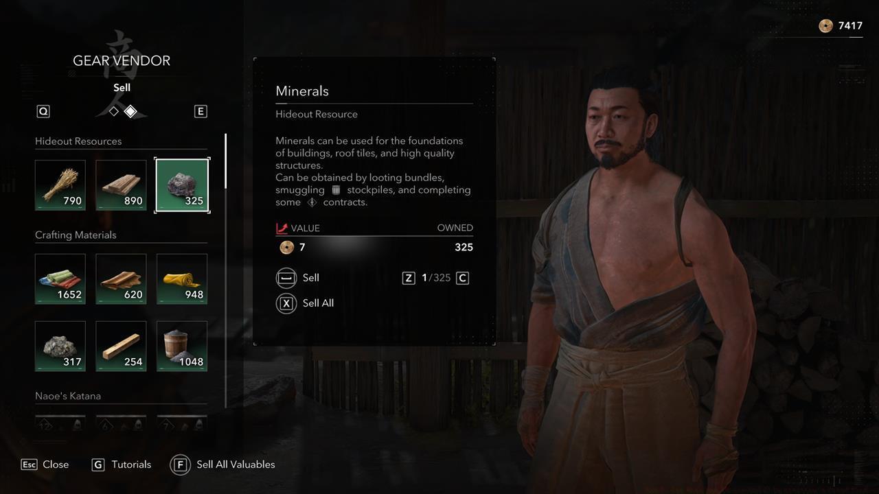 Don't forget to sell valuables to merchants every now and then.