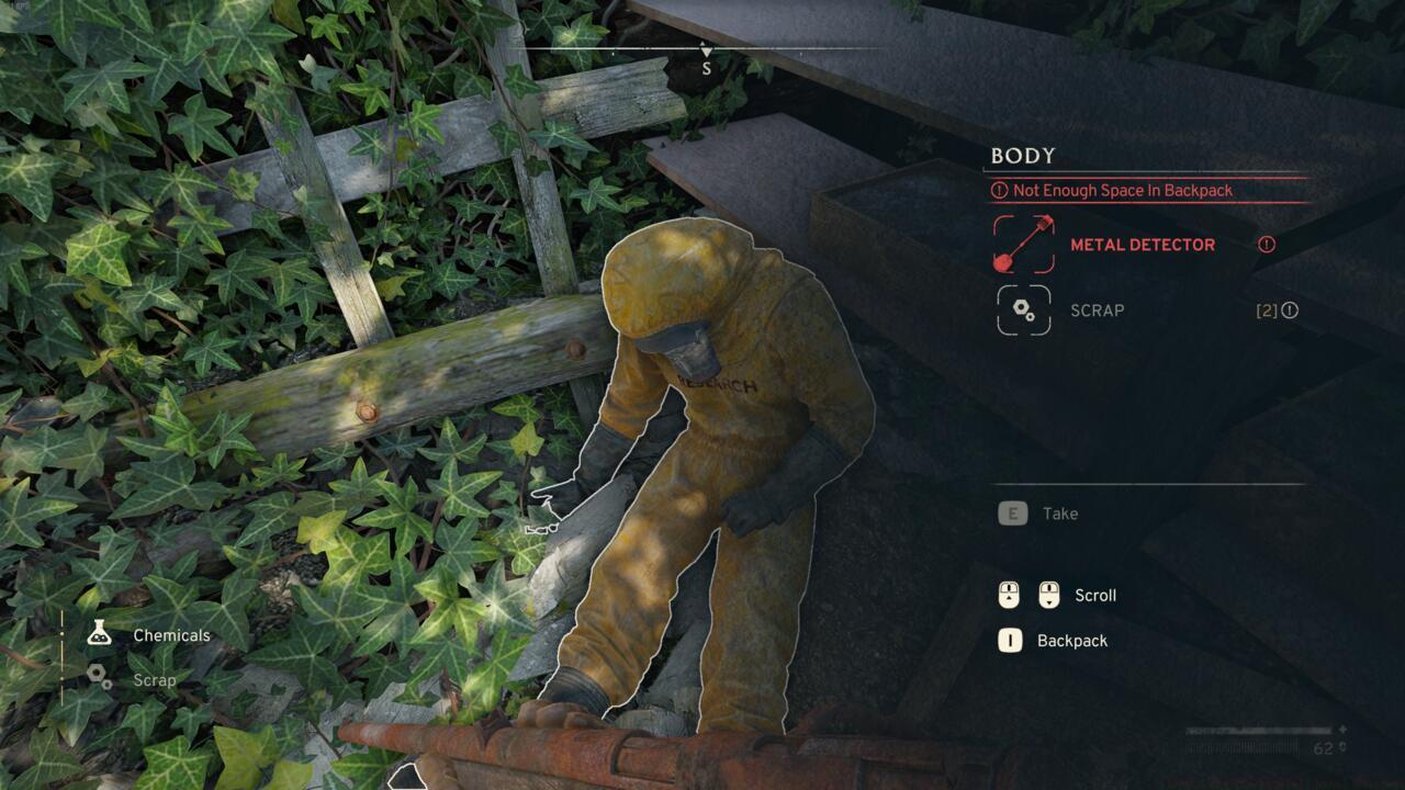 The Metal Detector on the dead body