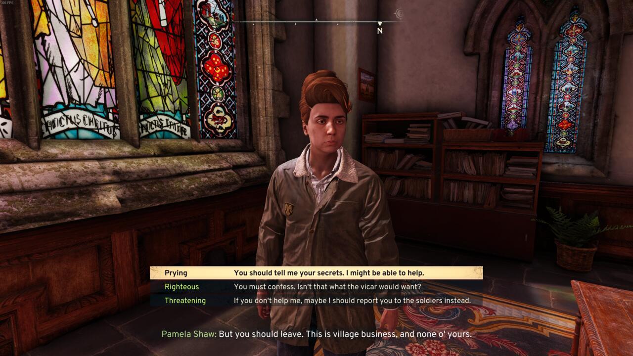 Speak with the Vicar and Pamela Shaw