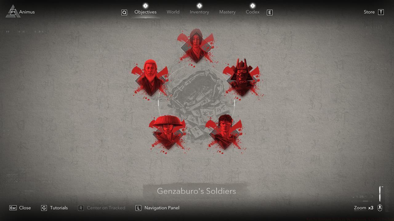 Requirement 2: Complete the Genzaburo's Soldiers/Fallen Soldiers side quest