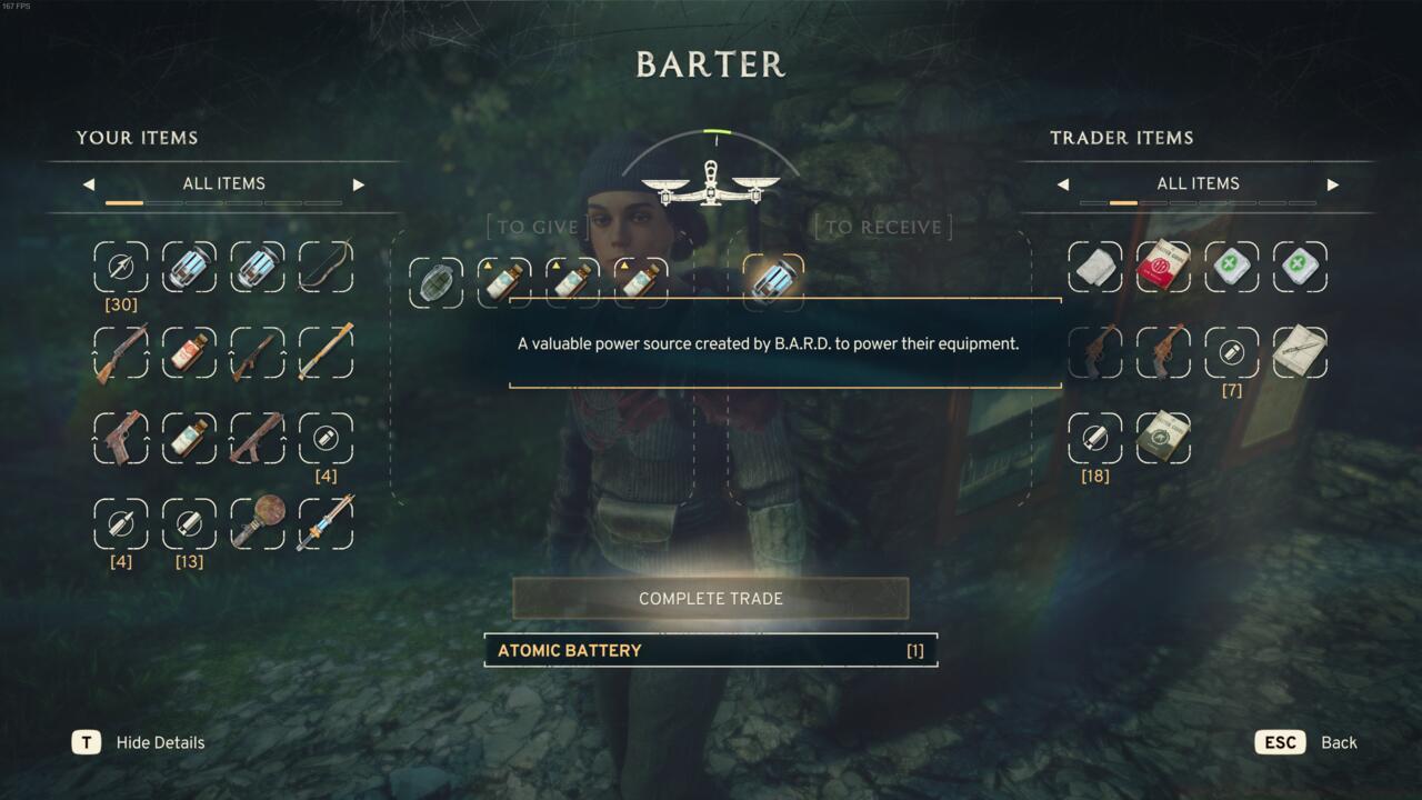 Some traders will have an Atomic Battery available to barter for