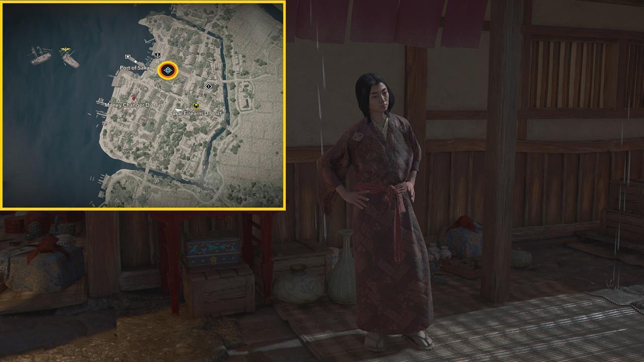 Where to find the Osaka ornament vendor?