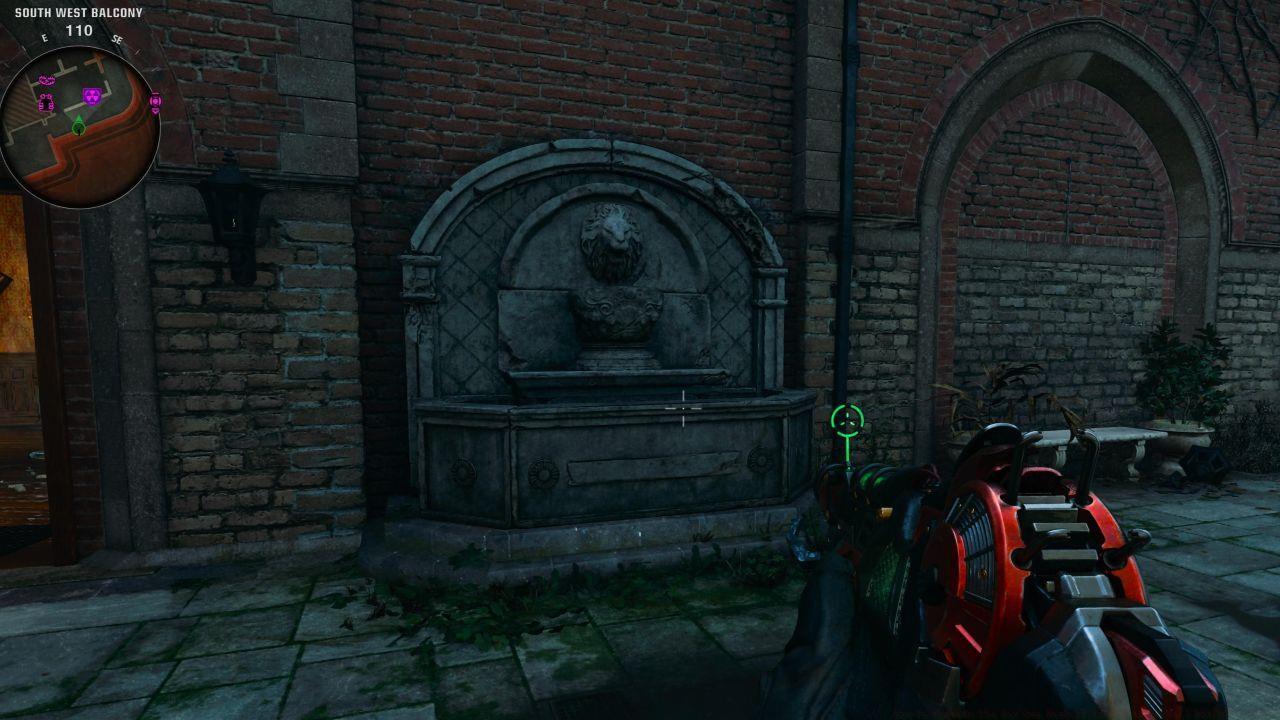 Fountain at South West Balcony