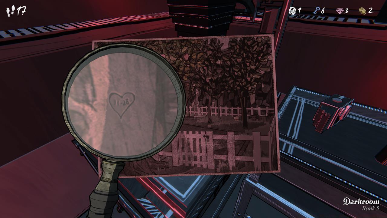 The Magnifying Glass and the keypad sequence