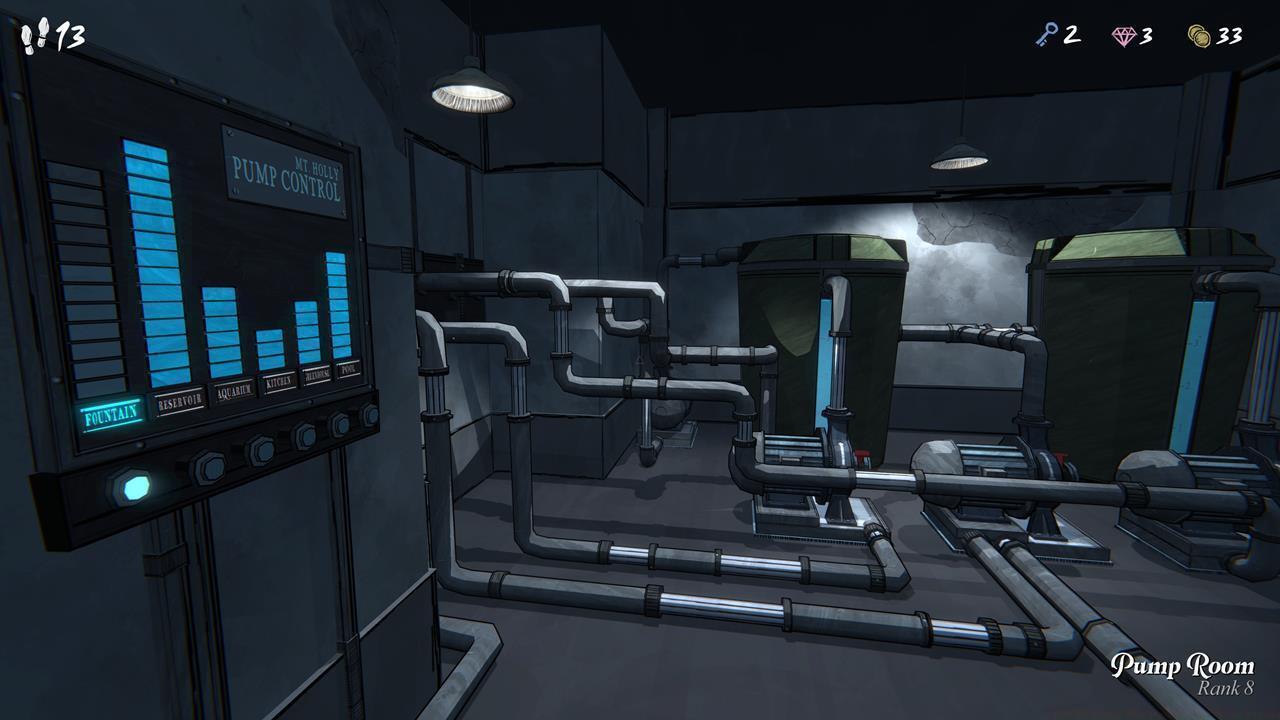 We've got the Fountain fully drained by transferring water to other rooms, and by filling up the tanks.