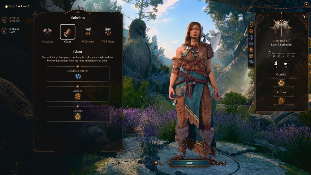 Path of the Giant Barbarian