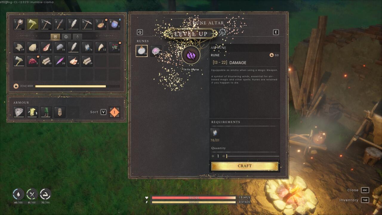 How to craft Runes in RuneScape: Dragonwilds