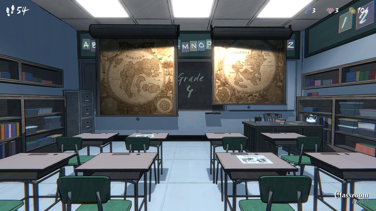 Nine Classrooms and nine hundred clues