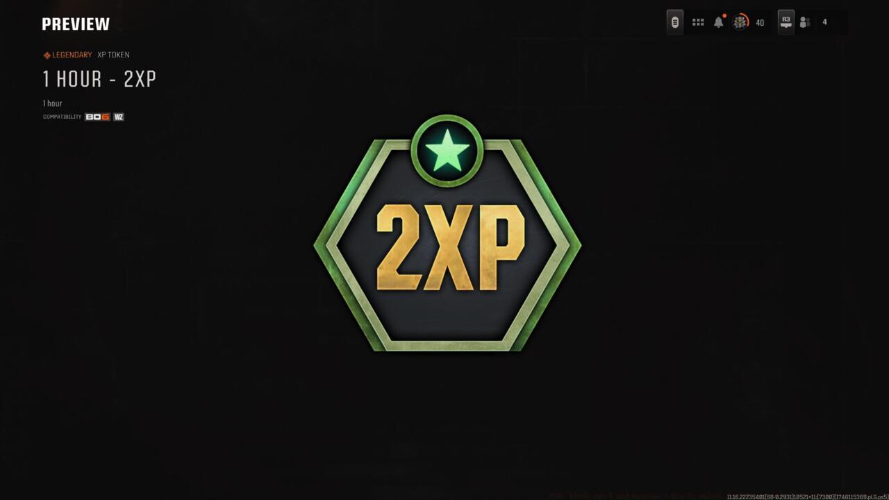 Double XP token