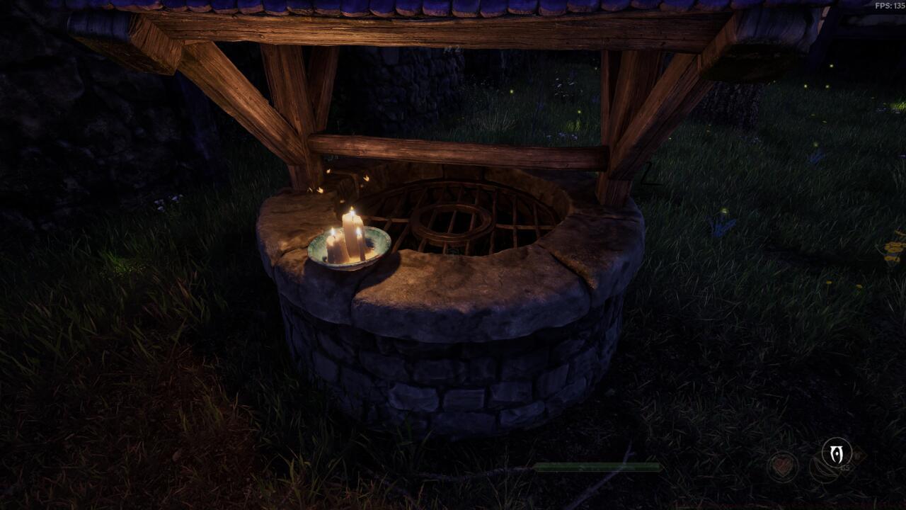 Head into the Mages Guild Well