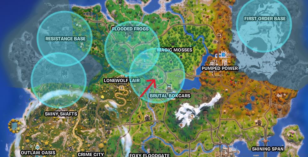 This is where Leia is hanging out.