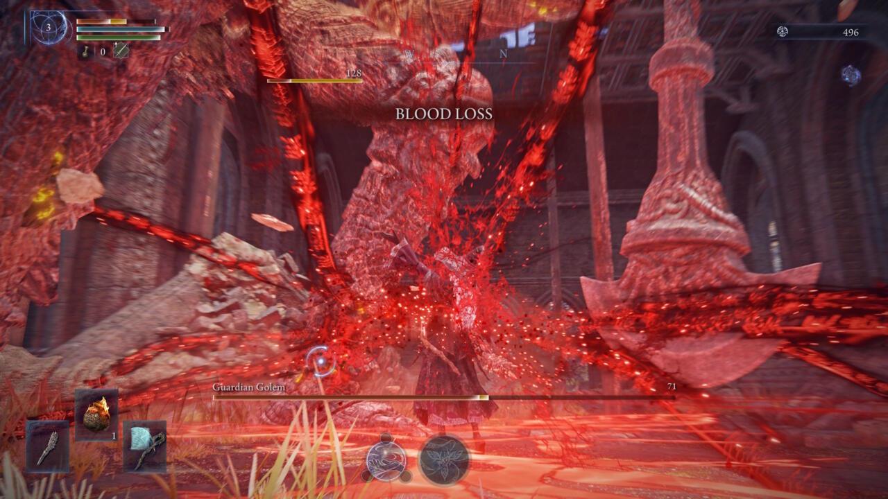 The Recluse's ultimate art helps the party recover their health.