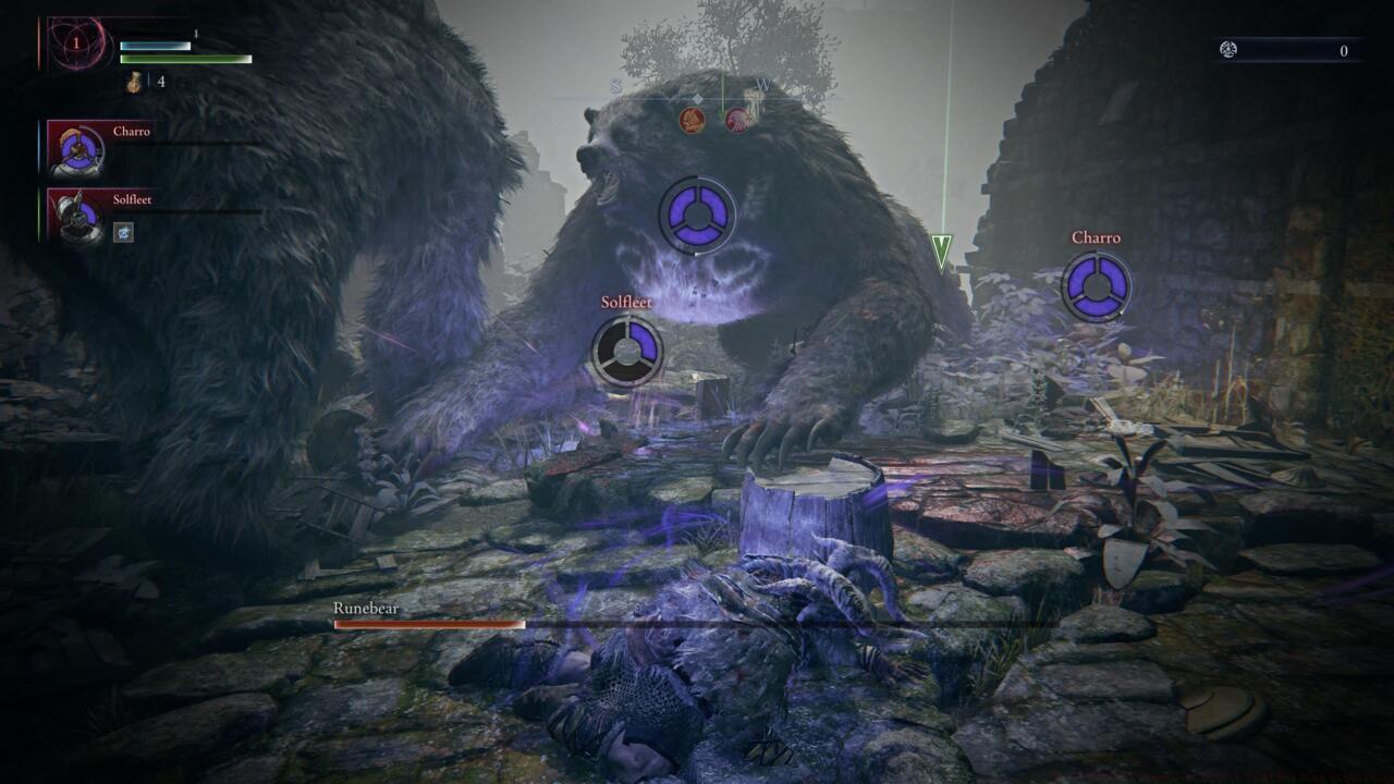 Remember that you'll revive if you die outside of boss encounters, albeit losing a level and your current runes, which you'll have to return for.