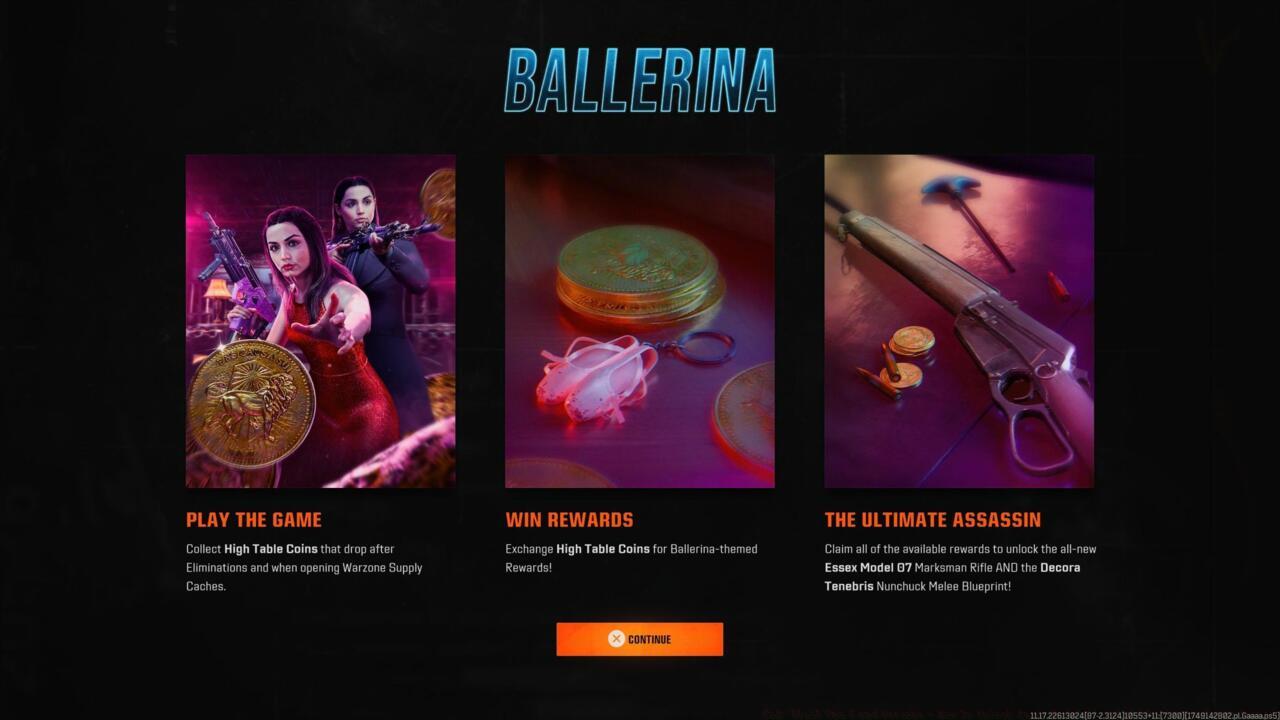 How to unlock all Ballerina event rewards