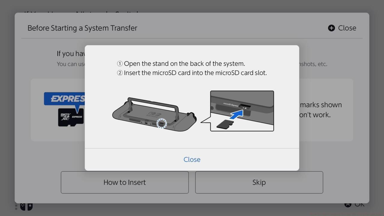 The microSD card slot is under the stand.
