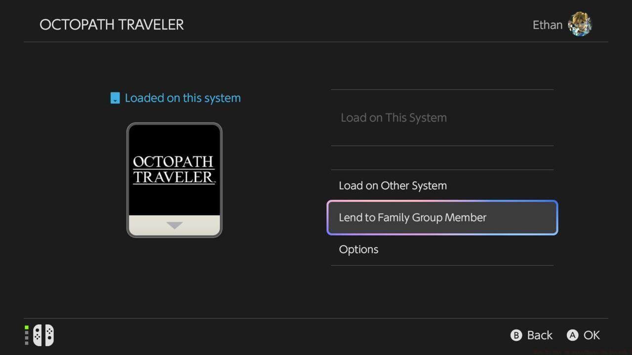 Lend Virtual Game Card games to family group members for a limited time.