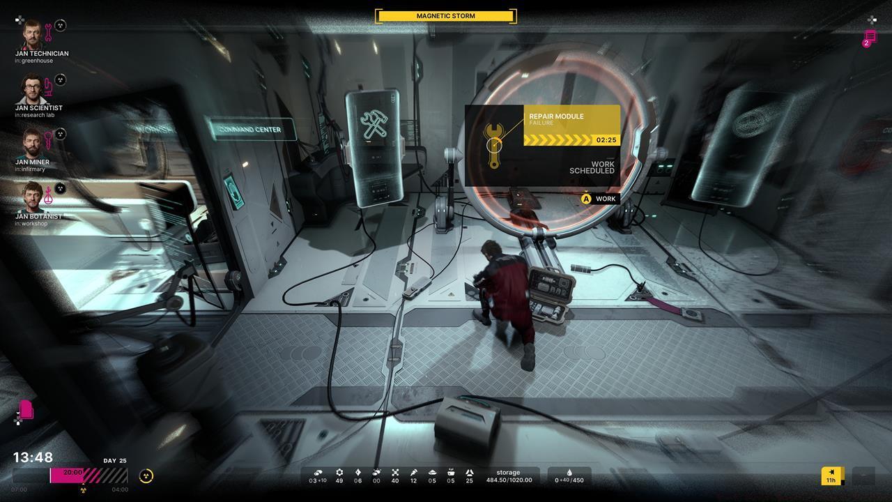 Everyone has to put in the work when a Magnetic Storm occurs.