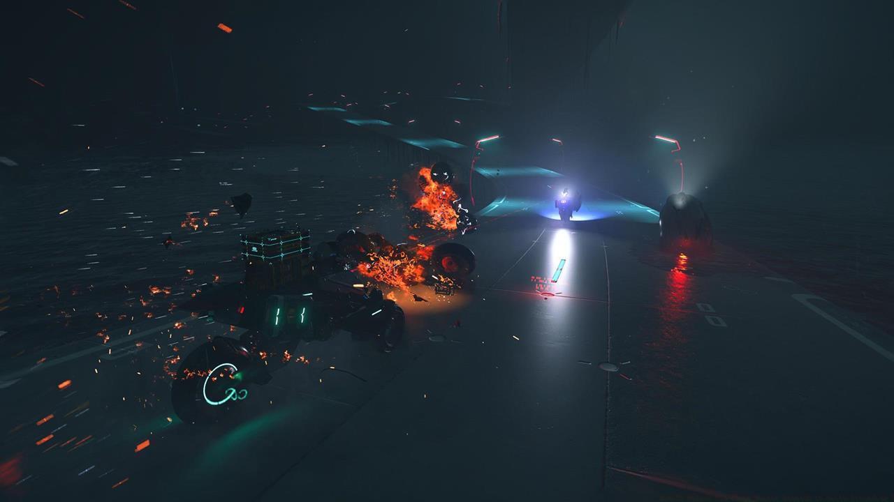 The Headless Riders battle