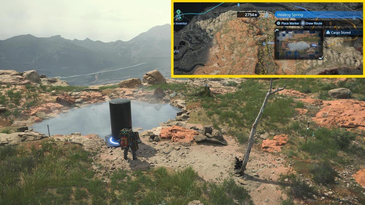 Hot Spring location #4: Healing Spring