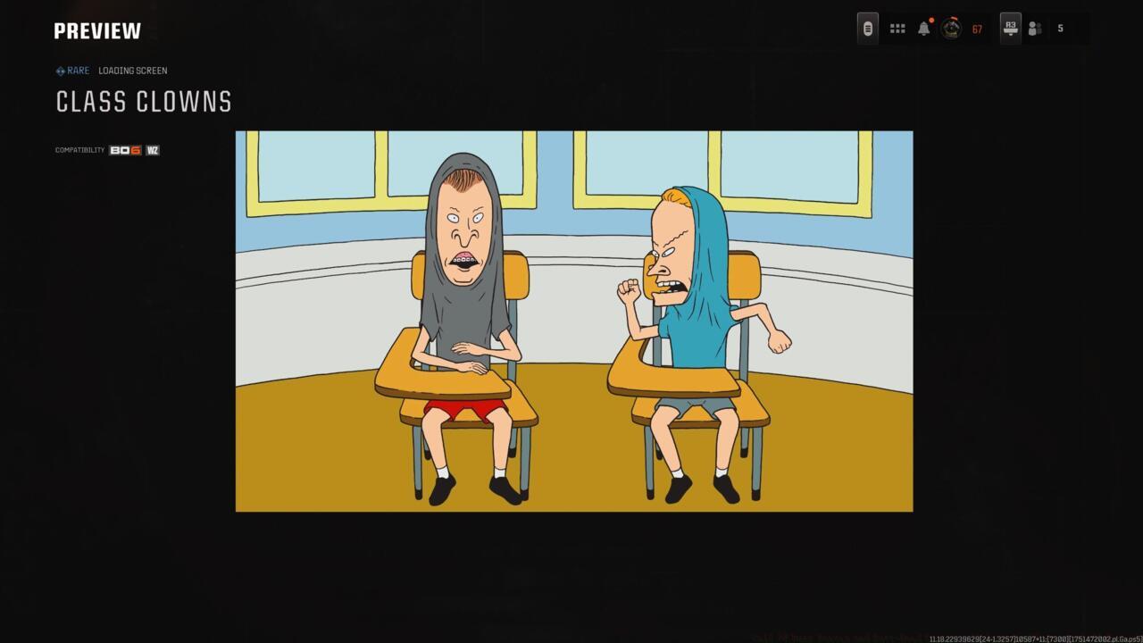 Class Clowns - Loading screen