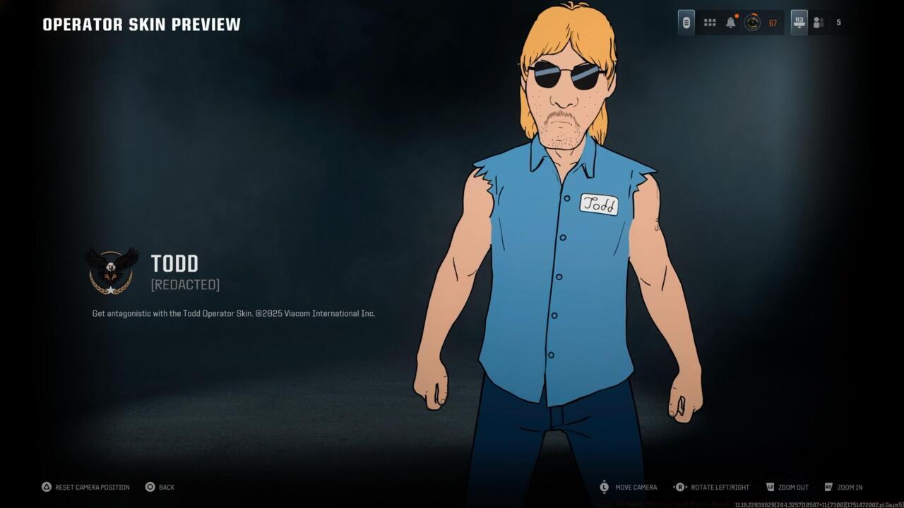 Todd - Operator skin