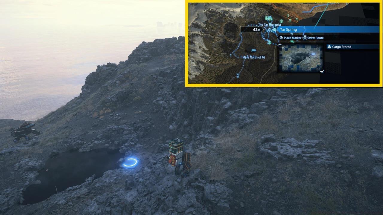 Hot Spring location #8: Tar Spring