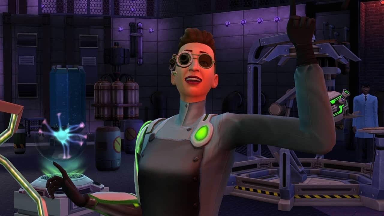 Only scientist Sims can learn how to make the Age-Away Serum.