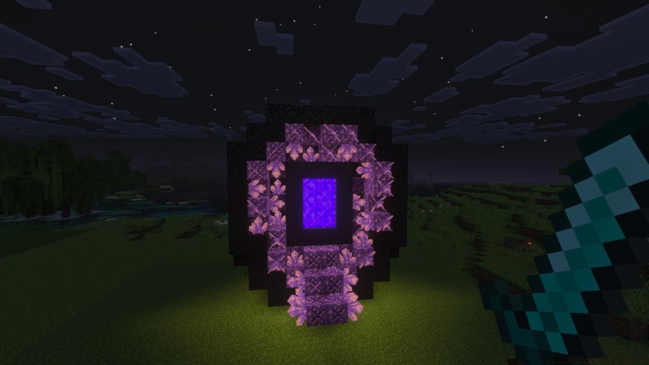 Geode-style Nether Portal
