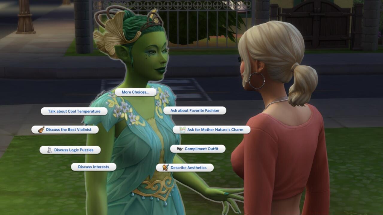 Mother Nature will set you on the path toward fairyhood.