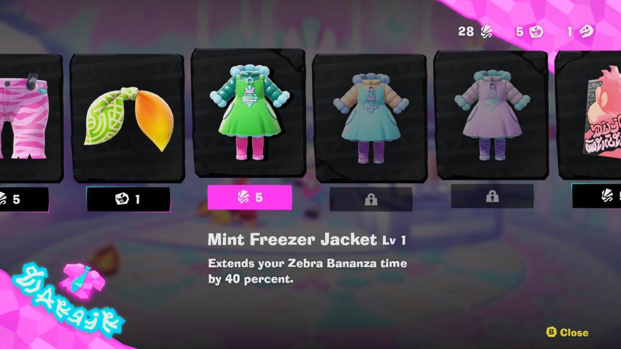 Mint Freezer Jacket