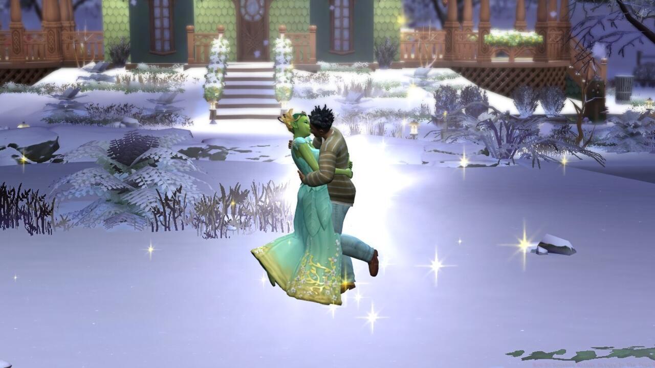 Yes, your Sims CAN make out with Mother Nature.