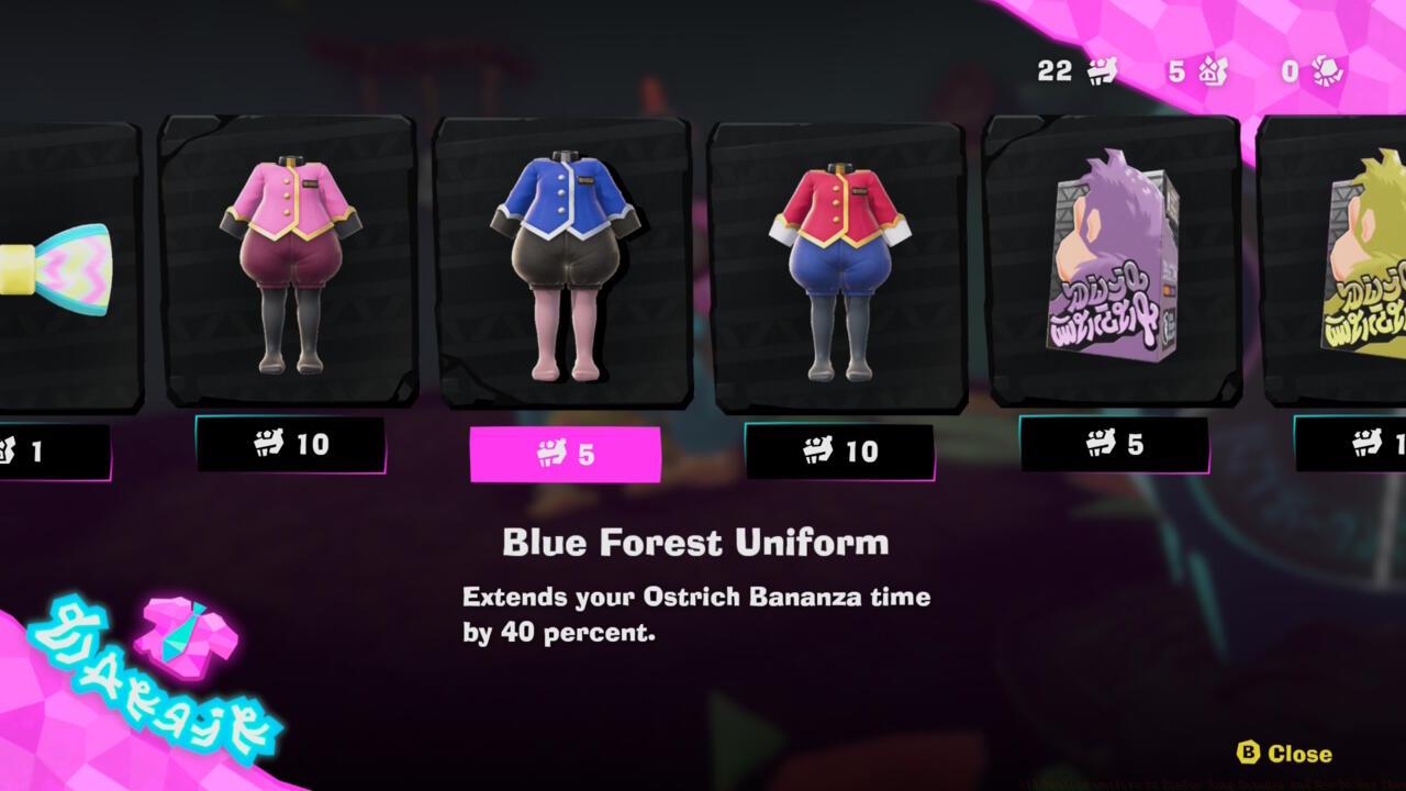 Blue Forest Uniform