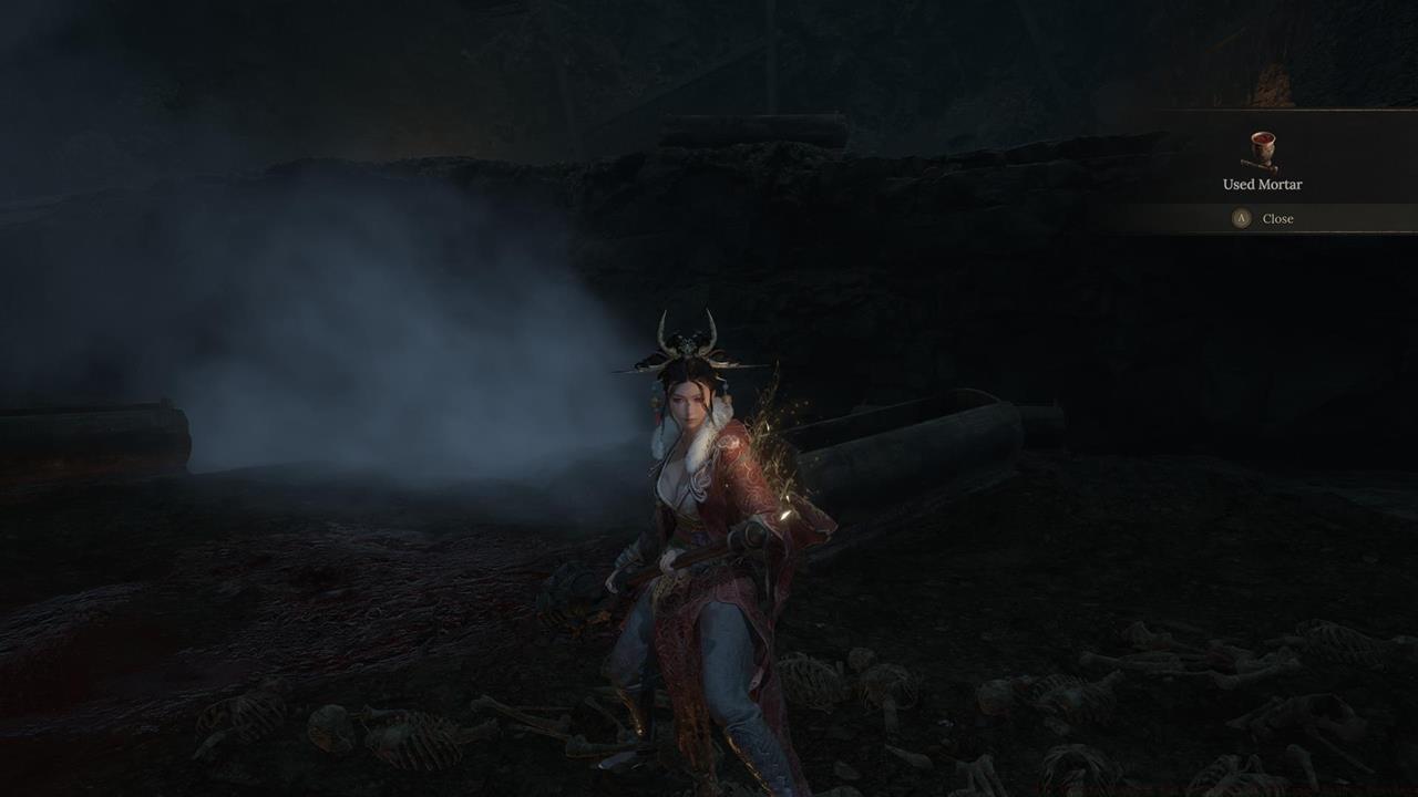 Wu Gang item #5: Used Mortar