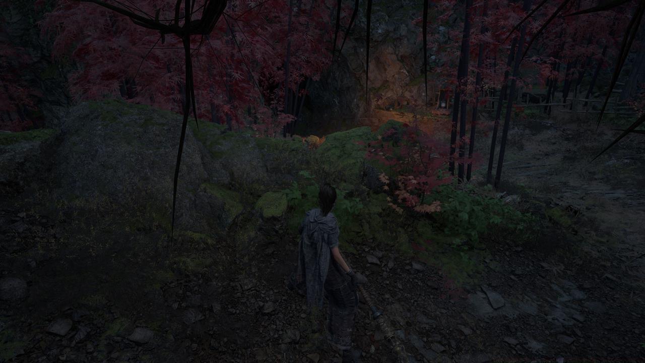 The cave past Zhenwu Altar