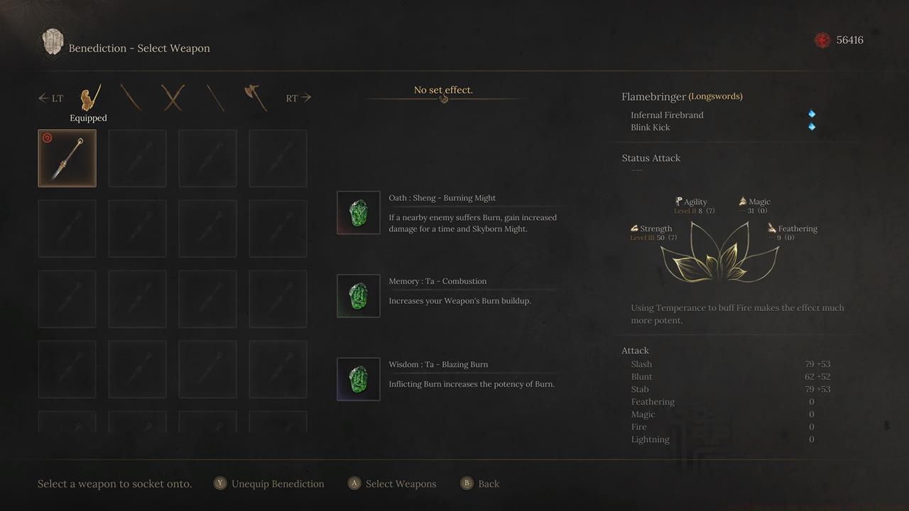 Fire-based benedictions