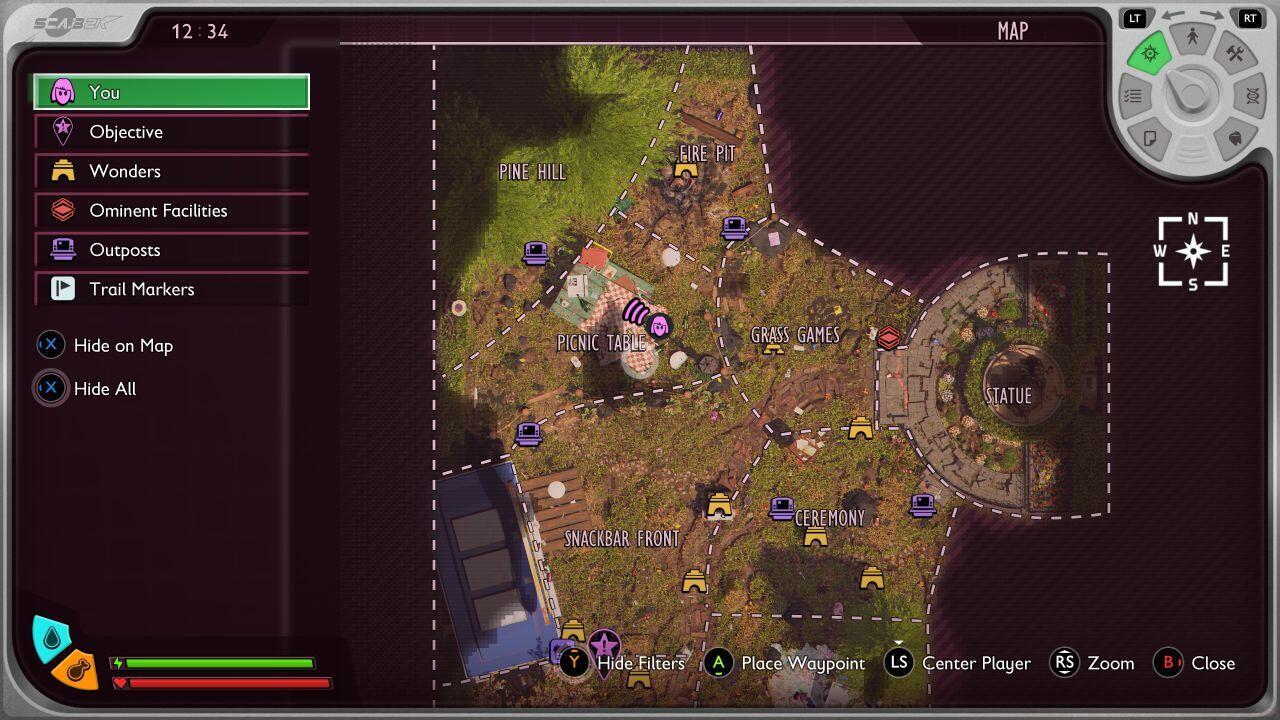 Head to the Picnic Table